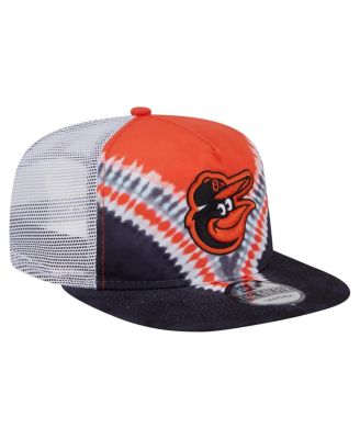 Men's Baltimore Orioles Tie-Dye Golfer Trucker Adjustable Hat