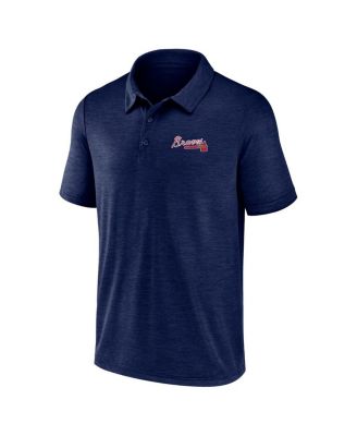 Men's&nbsp;Navy Atlanta Braves Unstoppable Polo Shirt