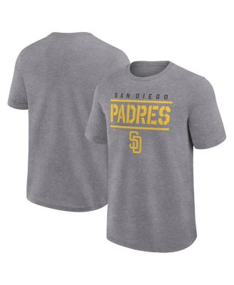 Fanatics - Men's Heather Gray San Diego Padres Top Notch T-Shirt