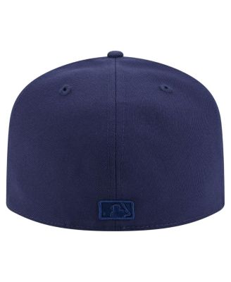 Men's Navy Colorado Rockies Color Pack A-Frame 59FIFTY Fitted Hat