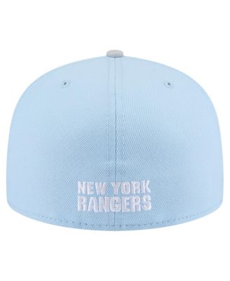 Men's Light Blue/Gray New York Rangers Color Pack 2-Tone 59FIFTY Fitted Hat