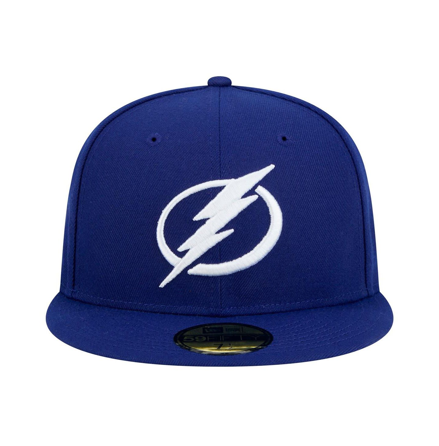 Мужская кепка New Era Blue Tampa Bay Lightning Core 59FIFTY Fitted Hat — фото 2