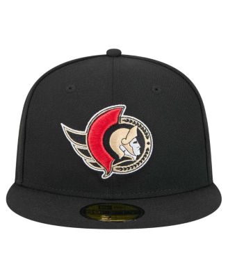Men's Black Ottawa Senators Core 59FIFTY Fitted Hat