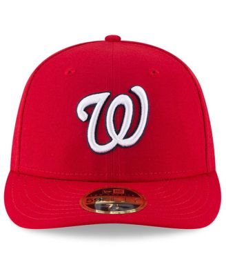 Men's Red Washington Nationals National Baseball Hall of Fame Low Profile 59FIFTY Fitted Hat