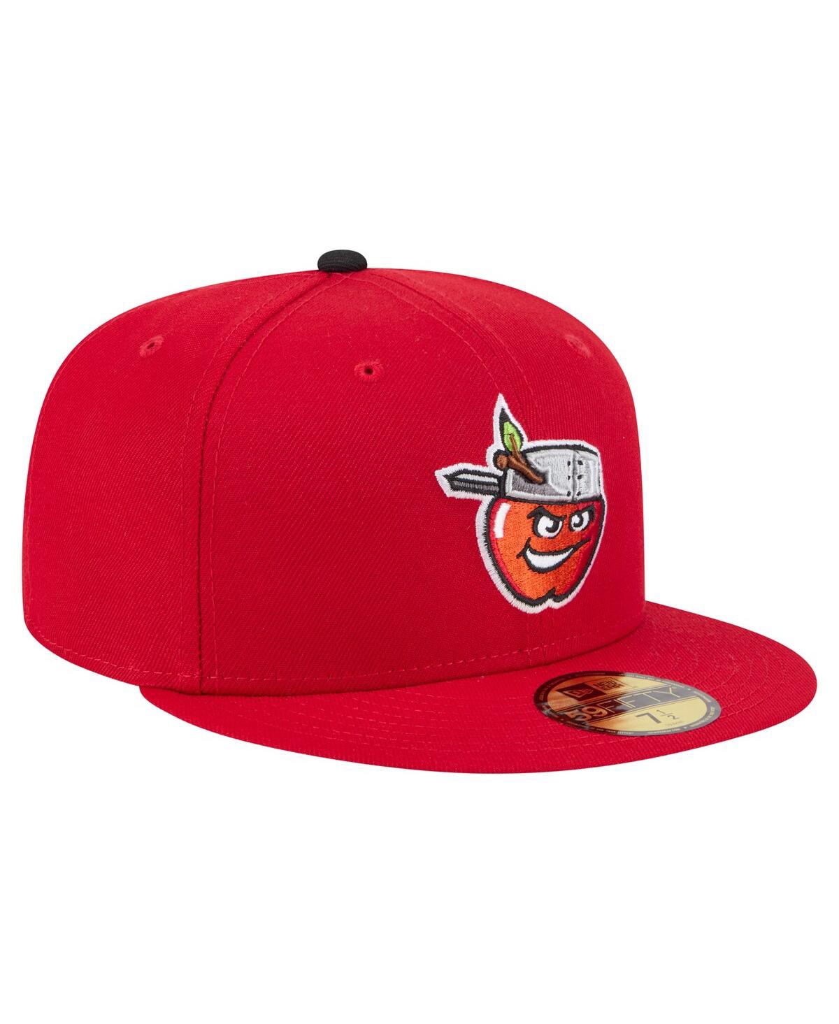 New Era Men's Red Fort Wayne Tincaps Authentic Collection 59fifty Fitted Hat