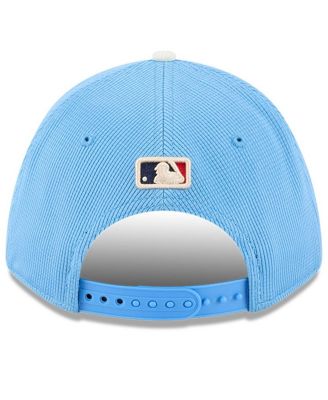 Men's Light Blue Los Angeles Dodgers City Connect Batting Practice 9FORTY M-Crown Adjustable Hat