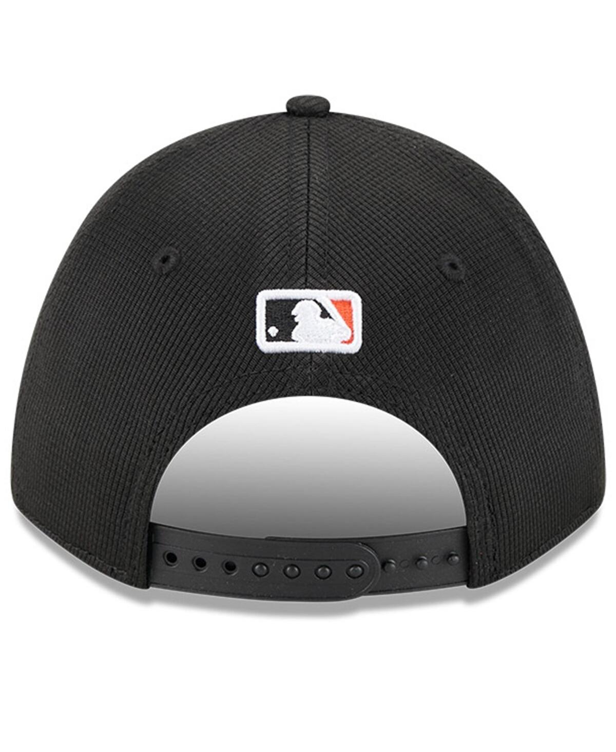 New Era Men's Black Baltimore Orioles City Connect Batting Practice 9forty M-crown Adjustable Hat