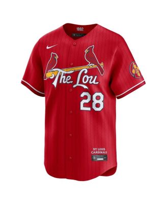 Men's Nolan Arenado Red St. Louis Cardinals City Connect Limited Jersey
