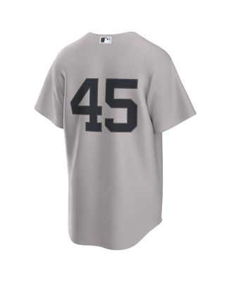 Men's Gerrit Cole Gray New York Yankees Road 2.0 Replica Jersey