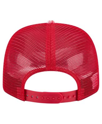 Men's Scarlet San Francisco 49ers Hula 9SEVENTY Adjustable Trucker Hat