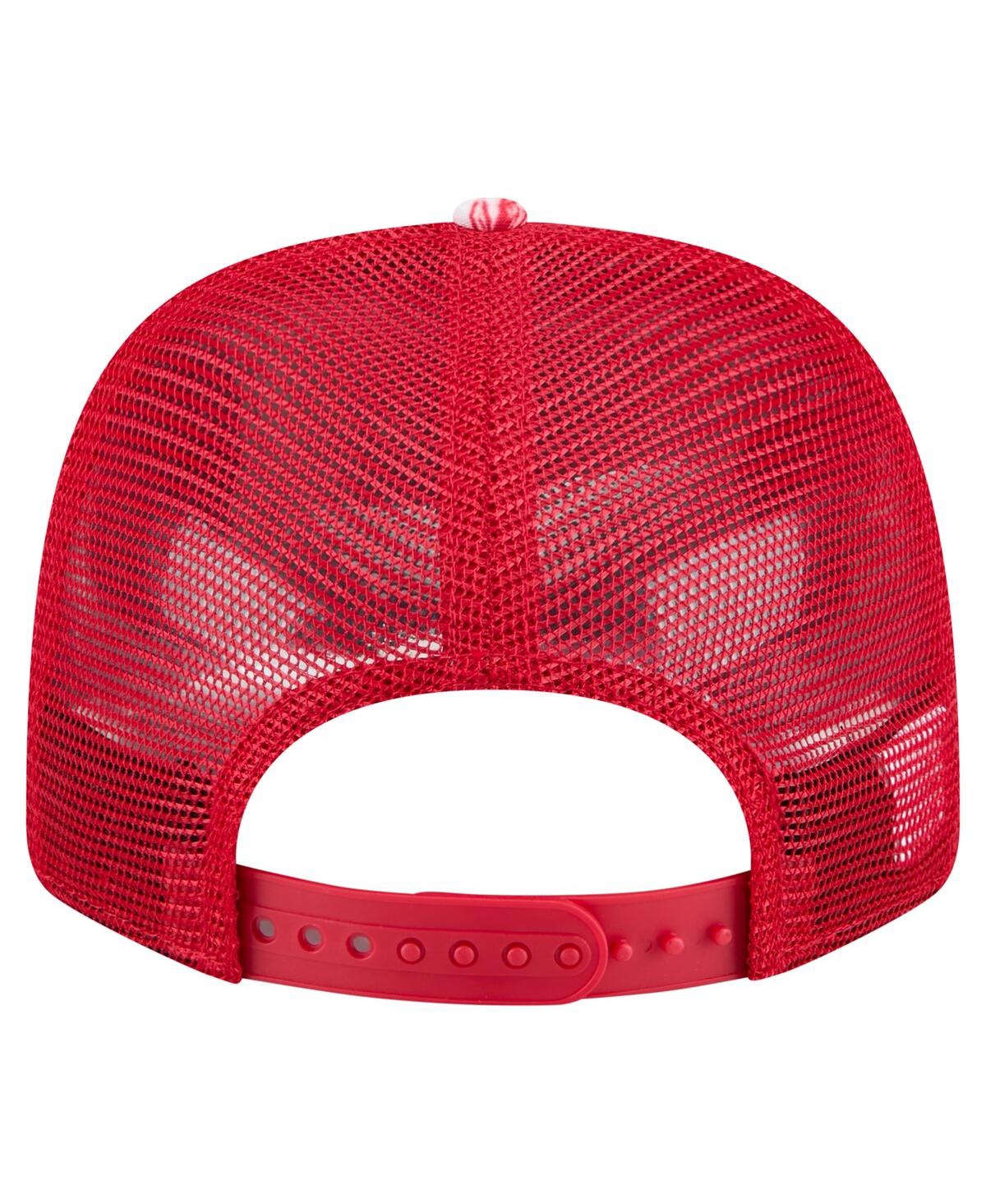 NEW ERA MEN'S SCARLET SAN FRANCISCO 49ERS HULA 9SEVENTY ADJUSTABLE TRUCKER HAT 