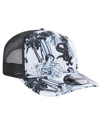 Men's Black Chicago White Sox Hula Trucker 9SEVENTY Adjustable Hat