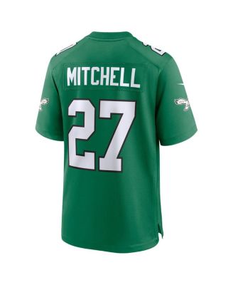 Men's Quinyon Mitchell Kelly Green Philadelphia Eagles Alternate Game Jersey