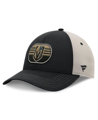 Fanatics - Men's Black/Gray Vegas Golden Knights 2025 Stanley Cup Playoffs Locker Room Trucker Adjustable Hat
