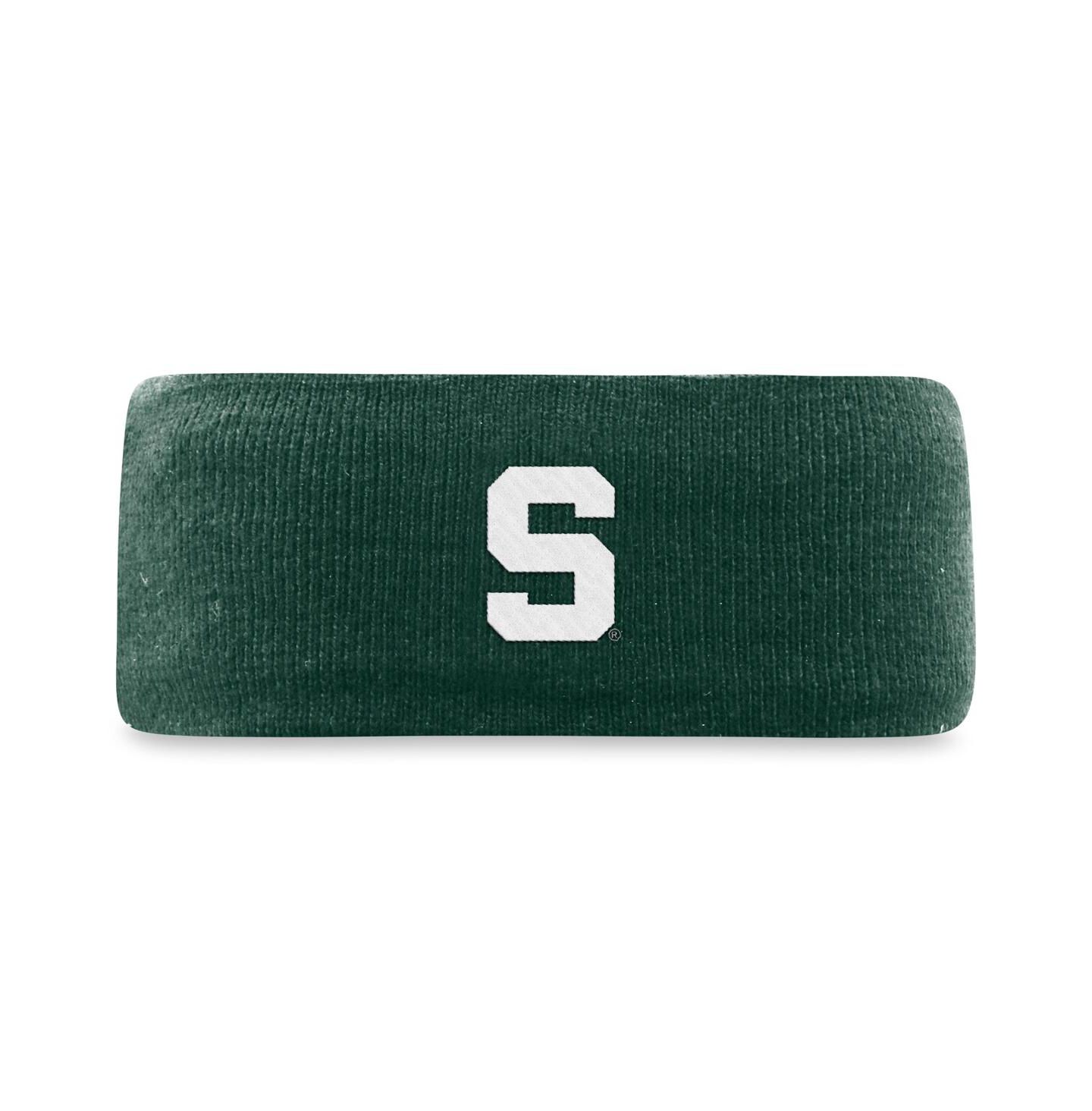 Мужские аксессуары для волос Top of the World Green Michigan State Spartans Knit Headband — фото 2