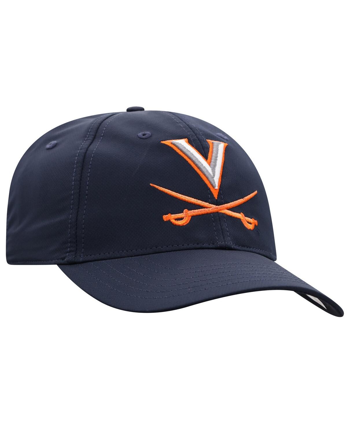 Top Of The World Men'sâ Navy Virginia Cavaliers Victory Trainer Adjustable Hat