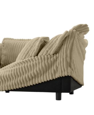 Streamdale Koala Armless Sofa - Camel