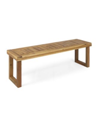 Streamdale Acacia Wood Outdoor Bench - 60 Inch