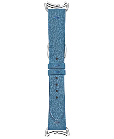 Fendi Timepieces Women's Selleria Blue Leather Watch Strap S01RR17RA3S