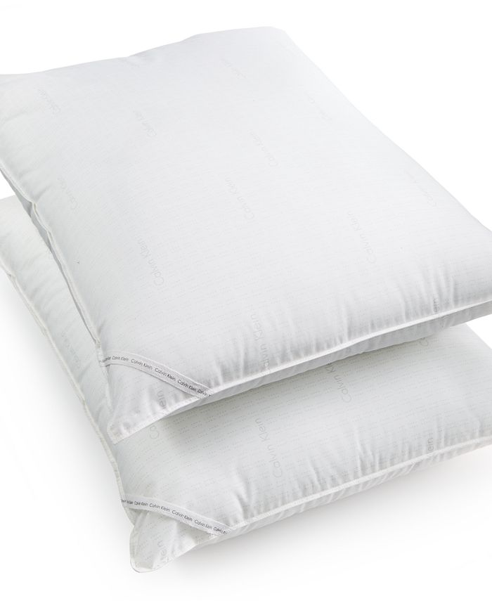 Calvin Klein CLOSEOUT! Linear Dash Print Pillow 2-Pack - Macy's