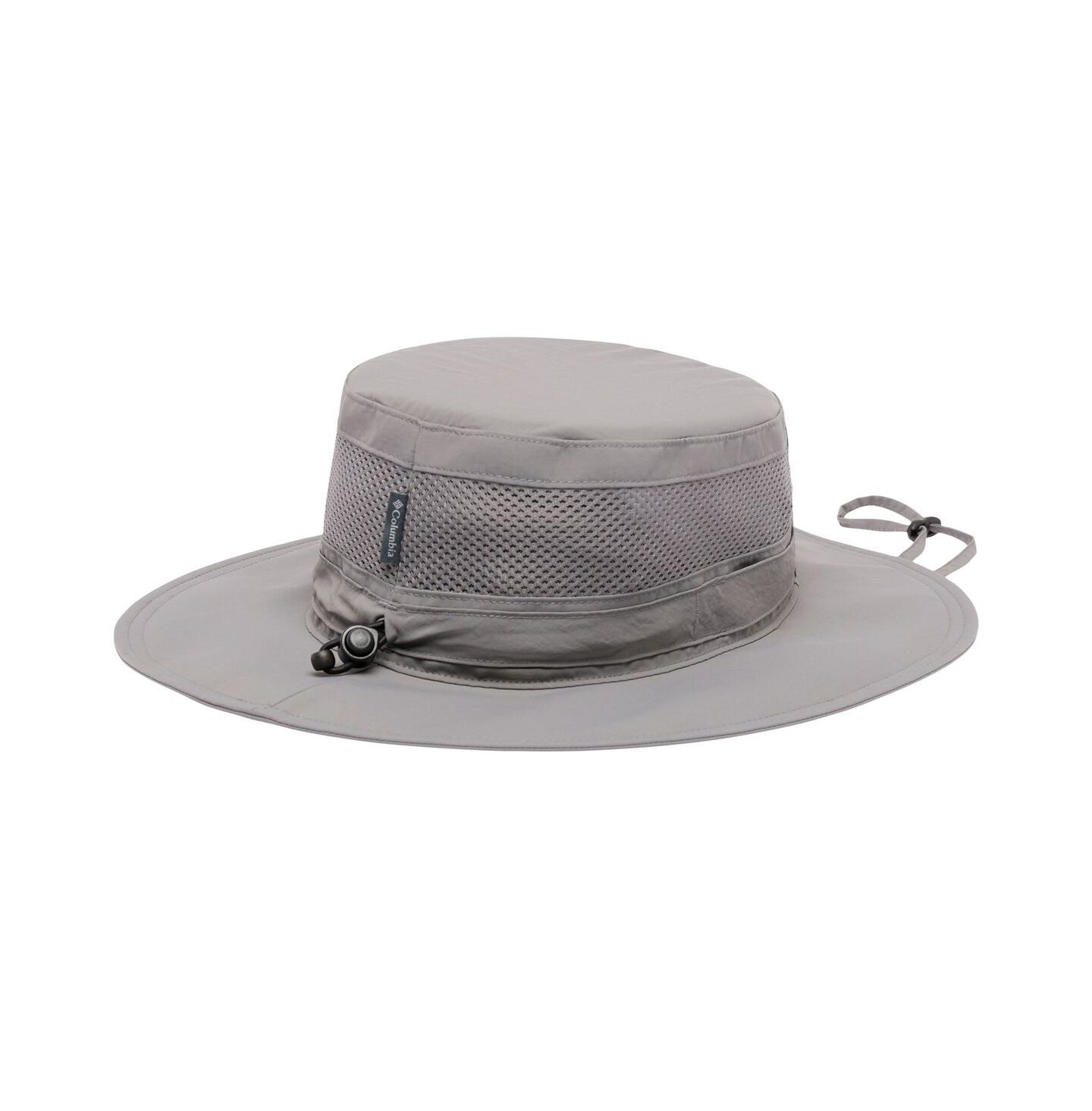 Мужской головной убор Columbia Gray Michigan State Spartans Bora Bora III Omni-Shade Booney Hat — фото 2