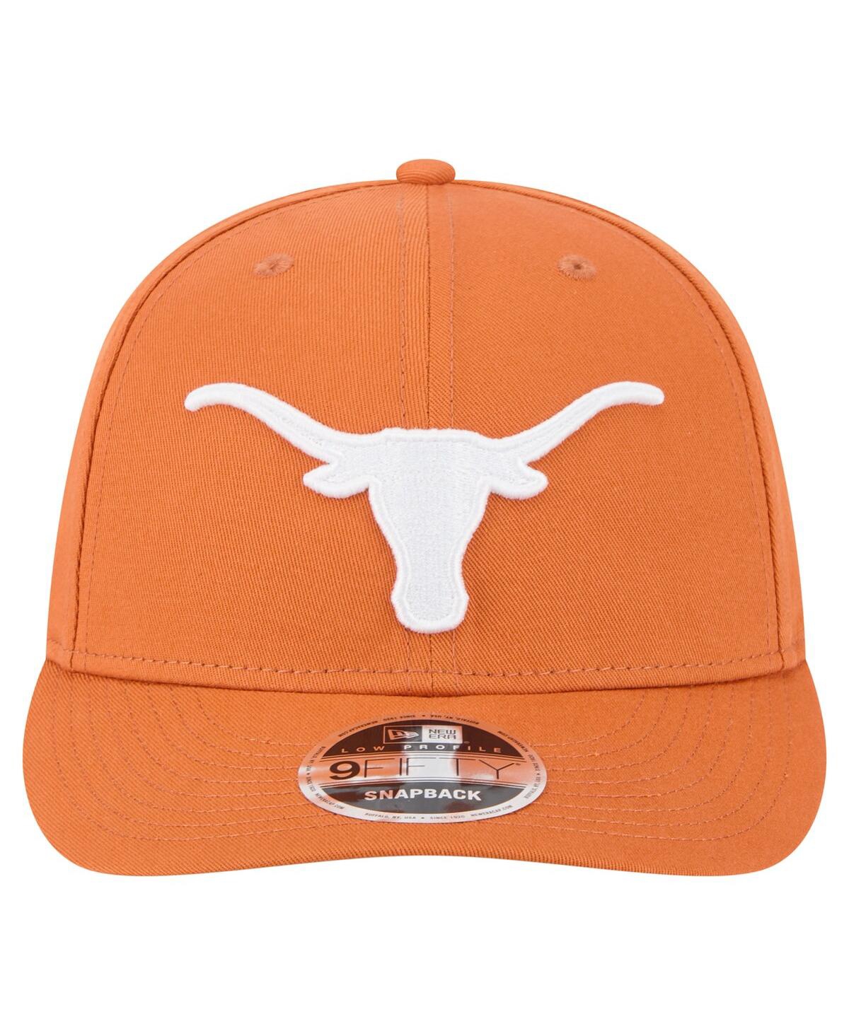 New Era Men'sâ Texas Orange Texas Longhorns Low Profile 9fifty Snapback Hat