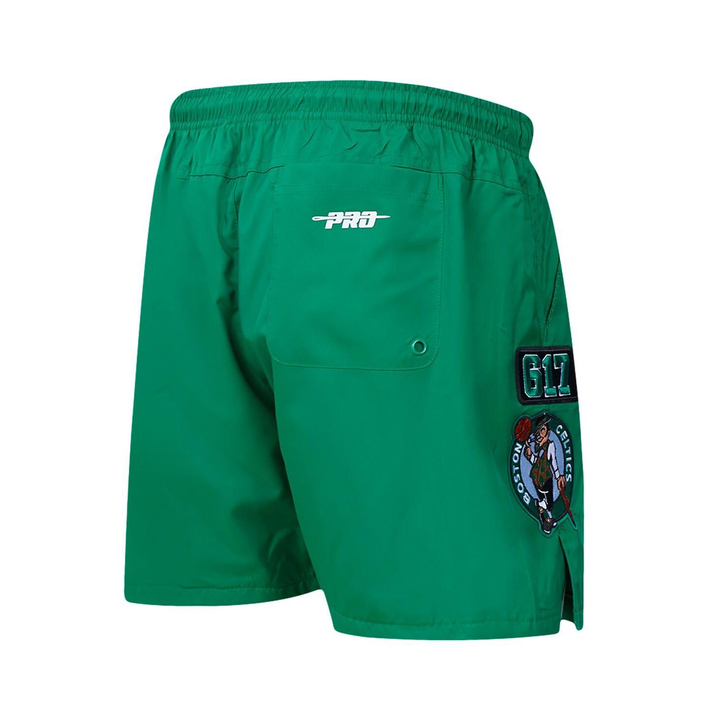 Мужские шорты Pro Standard Kelly Green Boston Celtics Area Code — фото 3