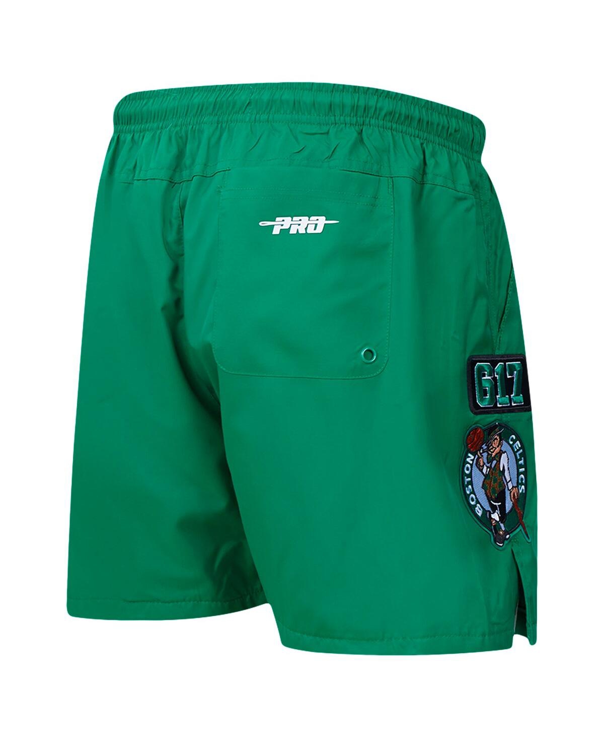 Pro Standard Men's Kelly Green Boston Celtics Area Code Shorts In Green