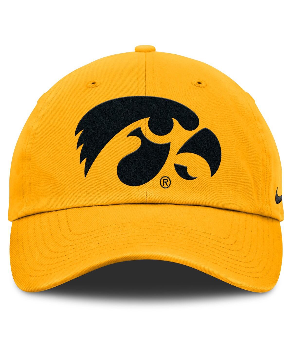 Nike Gold Iowa Hawkeyes Primetime Club Adjustable Hat