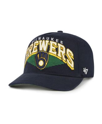 '47 Brand - Men's Navy Milwaukee Brewers Pomona Hitch Adjustable Hat
