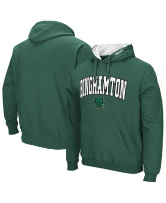 Colosseum - Men's Green Binghamton Bearcats Arch Logo 3.0 Pullover Hoodie