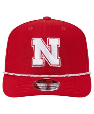 Men's Scarlet Nebraska Huskers Game Day Multi-Rope 9SEVENTY Stretch-Snap Hat
