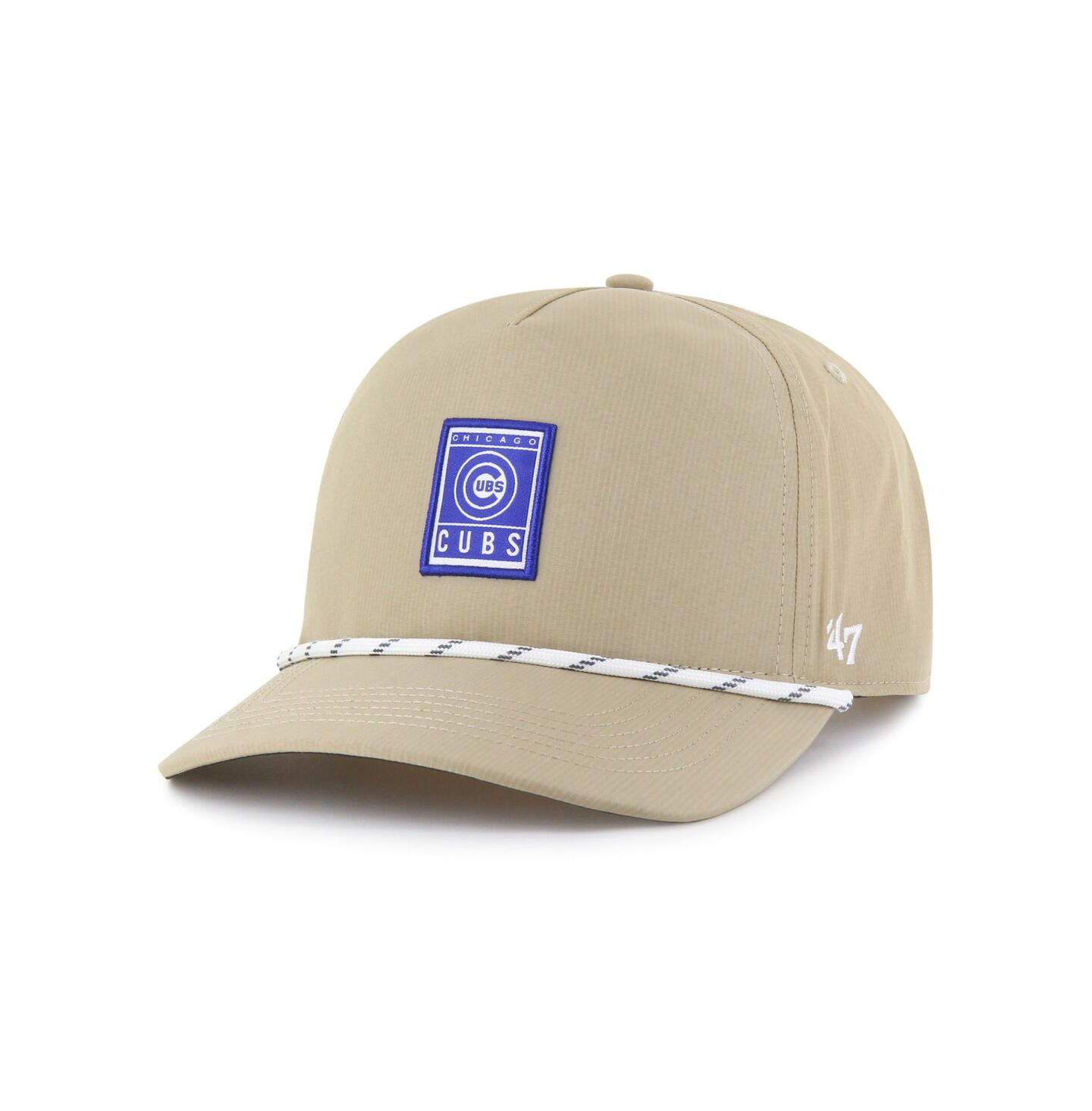 Мужская кепка '47 Brand Khaki Chicago Cubs Cozumel Hitch Adjustable Hat — фото 1