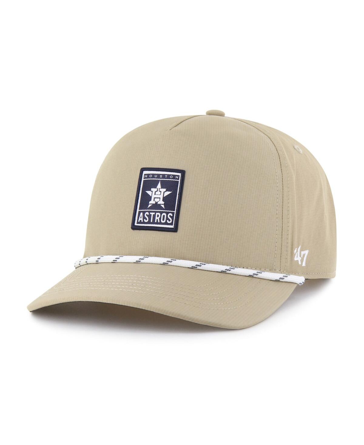 47 Brand Men's Khaki Houston Astros Cozumel Hitch Adjustable Hat