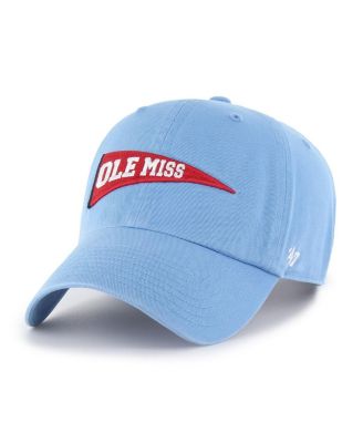 '47 Brand - Men's Powder Blue Ole Miss Rebels Vault Clean Up Adjustable Hat