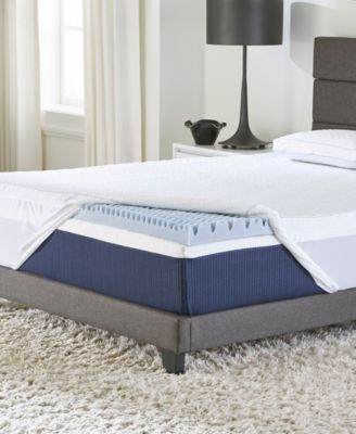 2" Convoluted Tranquility Foam Mattress Topper, King