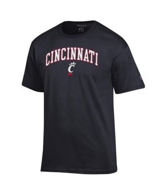 Men's Black Cincinnati Bearcats Arch Over Logo T-Shirt