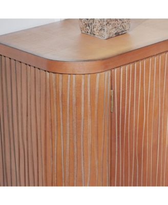 Streamdale Modern Accent Cabinet with Adjustable Shelves and 4 Doors