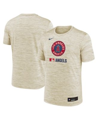 Nike - Men's Cream Los Angeles Angels 2025 City Connect Authentic Collection Velocity Performance T-Shirt