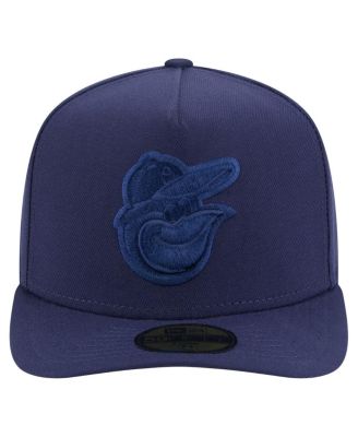 Men's Navy Baltimore Orioles Color Pack A-Frame 59FIFTY Fitted Hat