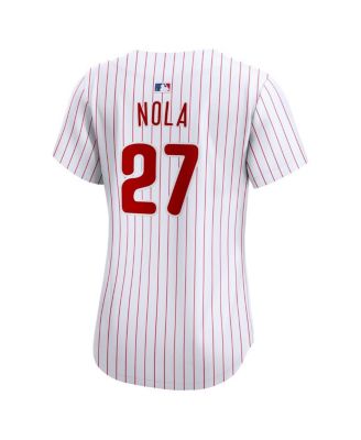 Women's Aaron Nola White Philadelphia Phillies Home Limited Jersey
