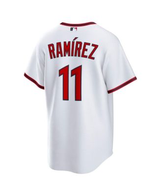 Men's Jose Ramirez White Cleveland Guardians Replica 2.0 Home Jersey