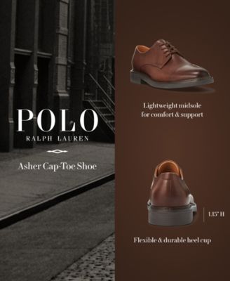 Men's Asher Leather Cap-Toe Dress Shoe