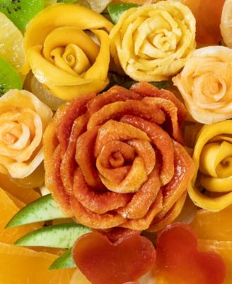 Dried Fruit Heart Tray and Basket, Large