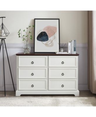 Modern Farmhouse 6-Drawer Dresser
