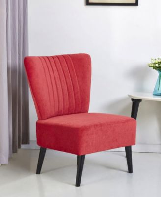 25.2" Polyester Cleo Accent Chair, Created for Macy's