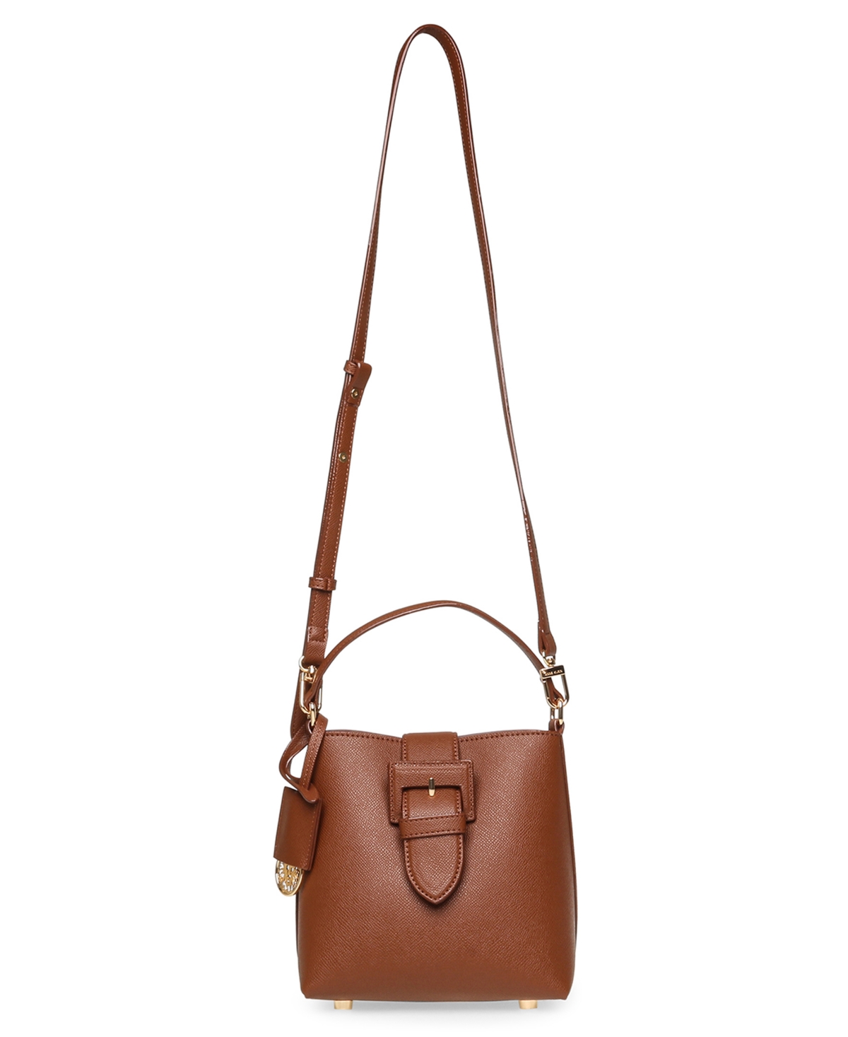 Shop Anne Klein Covered Buckle Mini Bucket Bag