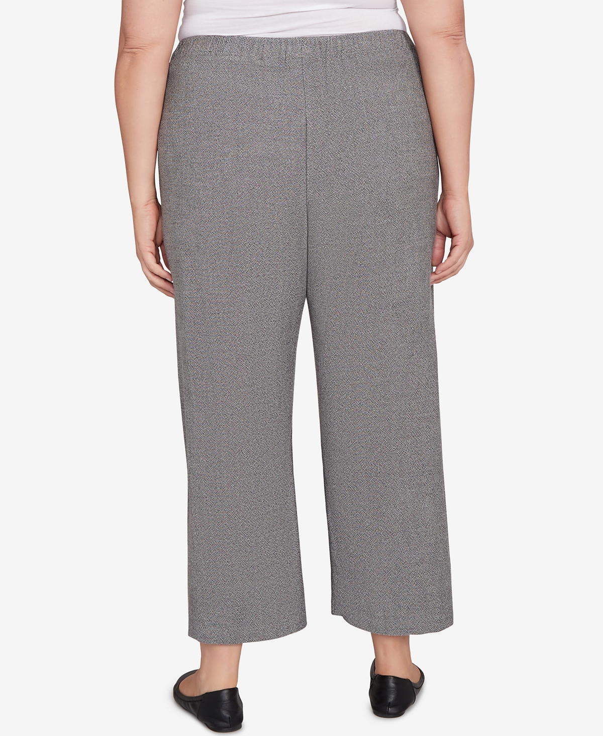Alfred Dunner Plus Size Elastic Ankle Pant