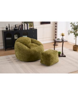 Chenille Bean Bag Chair - Indoor/Outdoor
