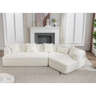 Modular Sofa Anti-Wrinkle Fabric  Modern Minimalist Sofa